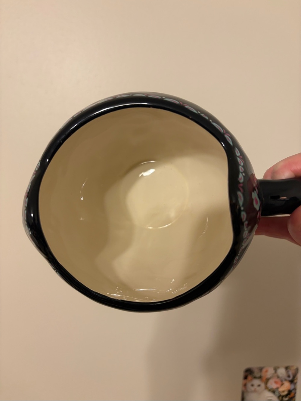 Natural Life | Black 'Purr-fect Friend' Cat Mug - Cute Cat Face Design - Picture 3 of 8